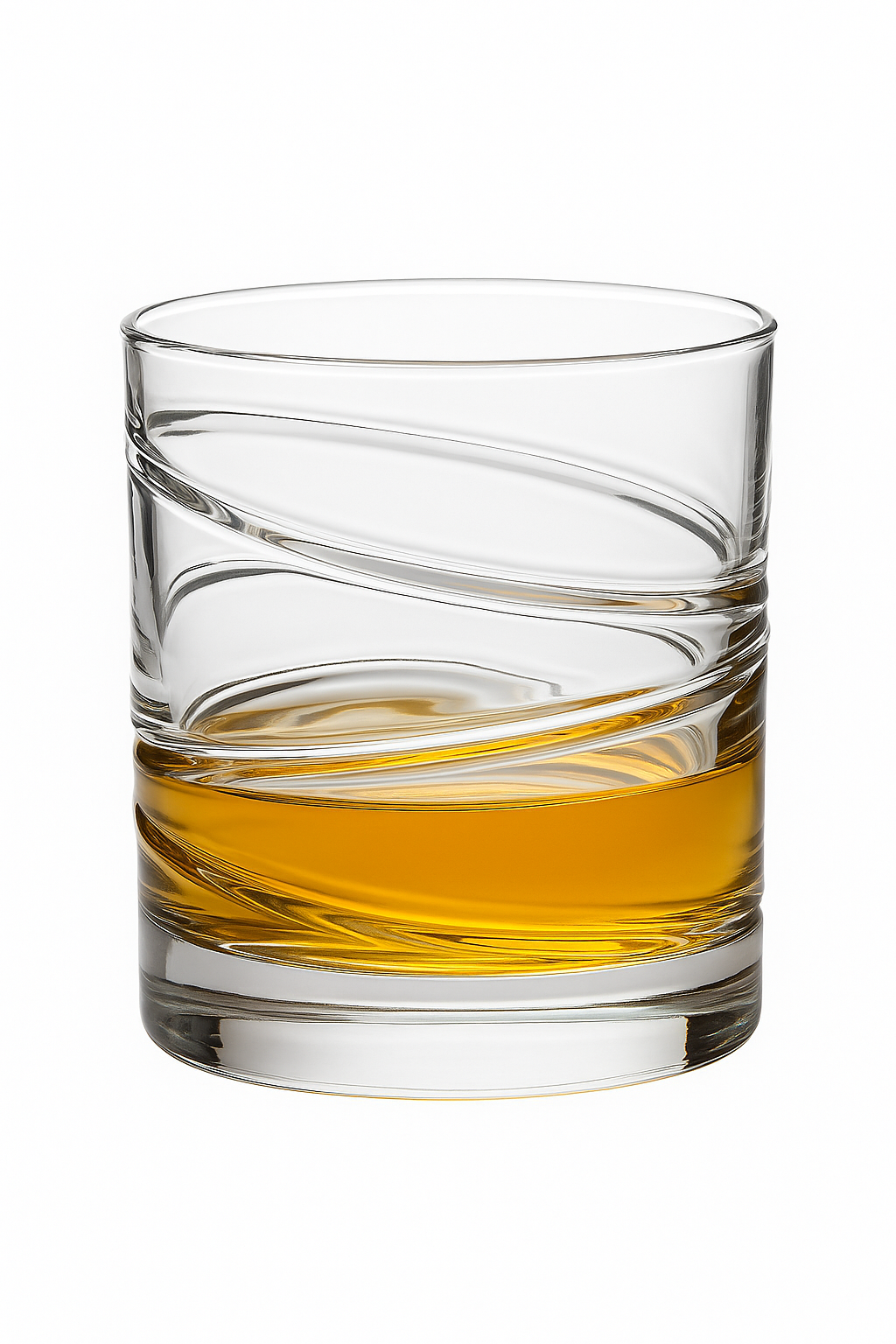 Verres design en verre pour cocktails et café