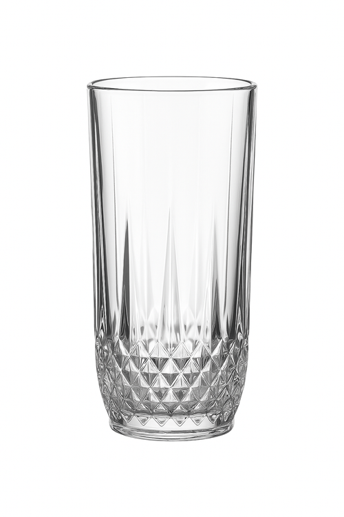Verres élégants motif diamant pour vin café thé
