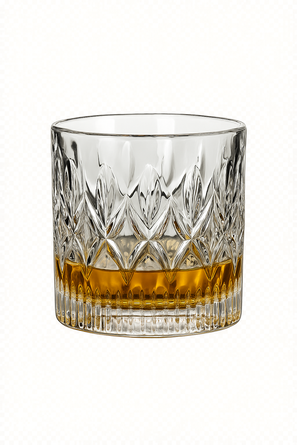 Verres en cristal texturé pour whisky vin bière - vue 2 sur 2