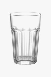 Verres epais style retro stries multi usages maison