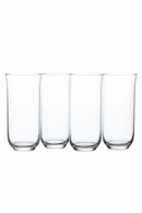 Verres fins style collins cocktail whisky jus eau
