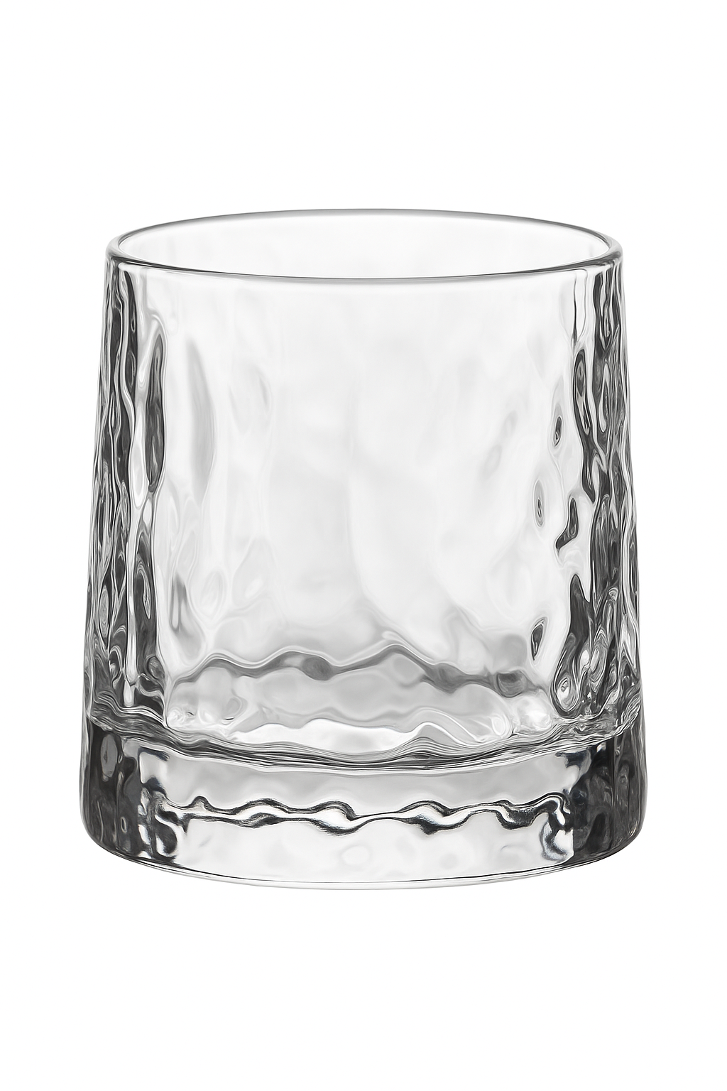 Verres old fashioned whisky relief style élégant bar - vue 2 sur 2