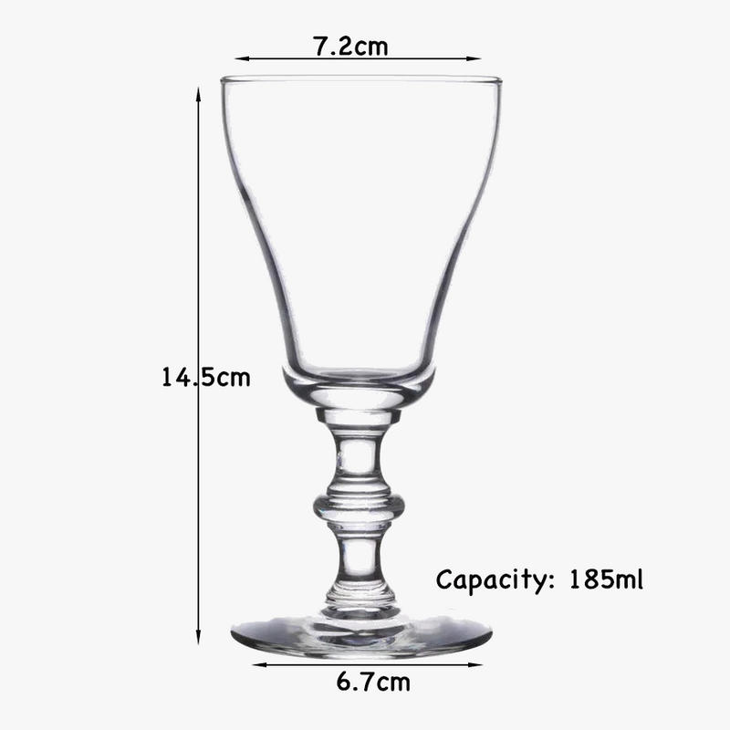 Verres à pied cocktail champagne martini style vintage