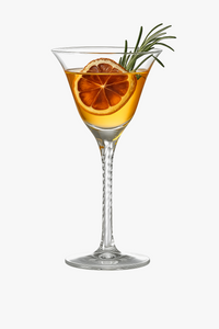 Vintage embossed stemmed glasses for cocktails