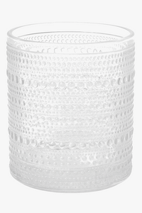 Verres retro gaufrés pied haut pour cocktail mariages