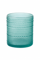 Verres retro relief pied haut multifonction set