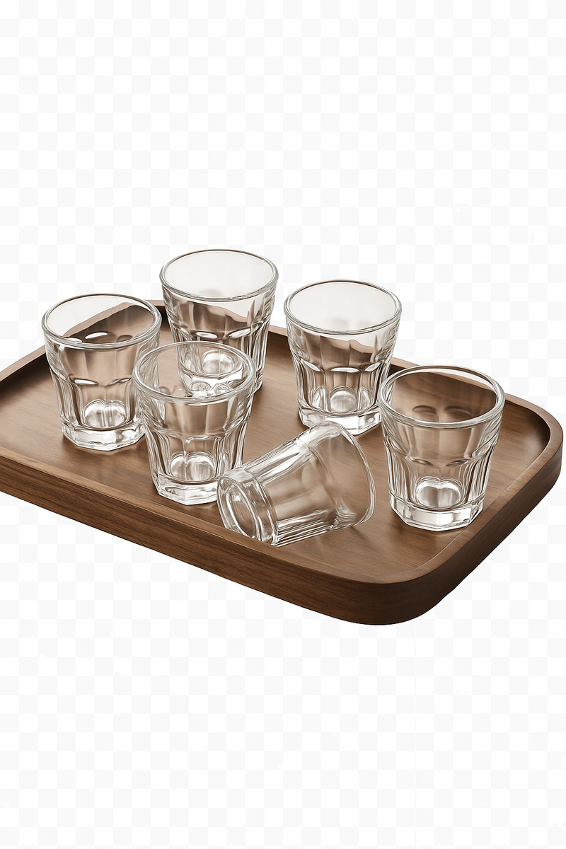 Verres shot empilables 50 ml mini chopes bar