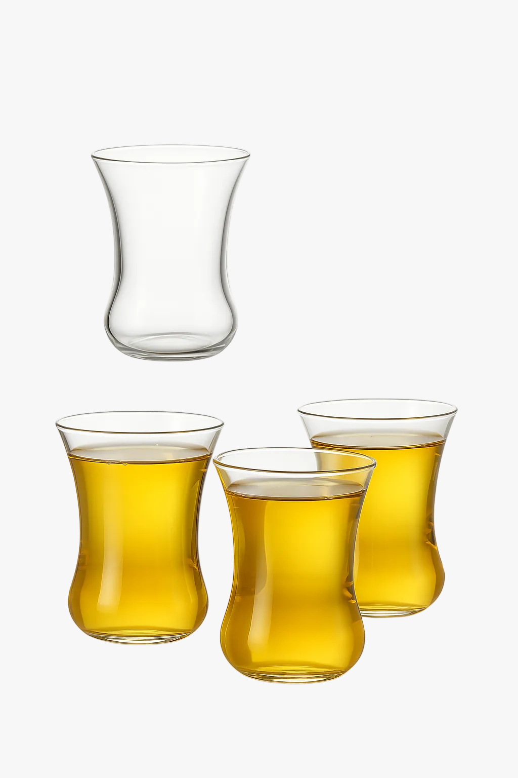 Verres ultra fins style moderne cocktails whisky jus