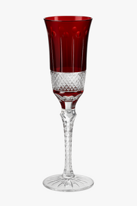 Verres à vin antique gravés main pied taillé