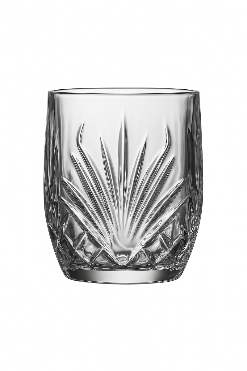 Verres whisky épais style européen design relief