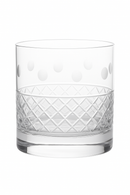 Verres whisky old fashioned facetté 380ml lot 2