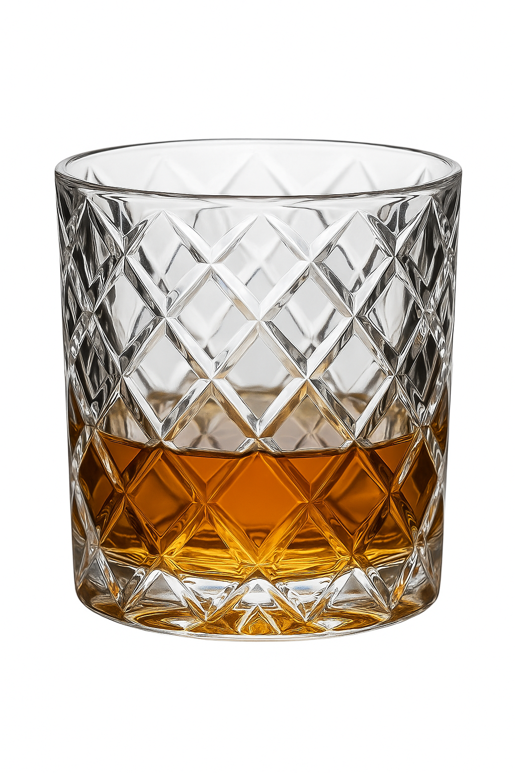 Verres whisky old fashioned relief élégant dégustation - vue 2 sur 2