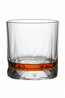 Verres whisky old fashioned relief gravé style élégant