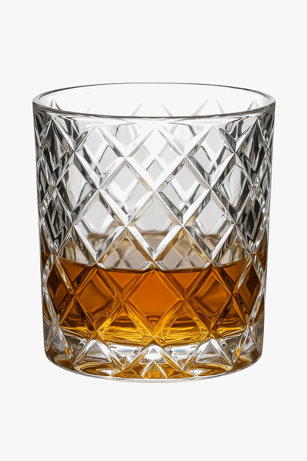 Verres whisky old fashioned relief élégant dégustation