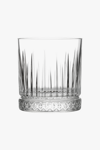 Verres à whisky old fashioned relief vintage
