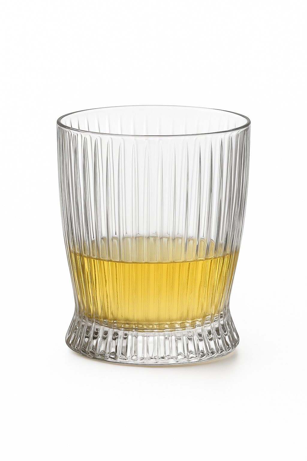 Verres whisky old fashioned style facette elegant - vue 2 sur 2