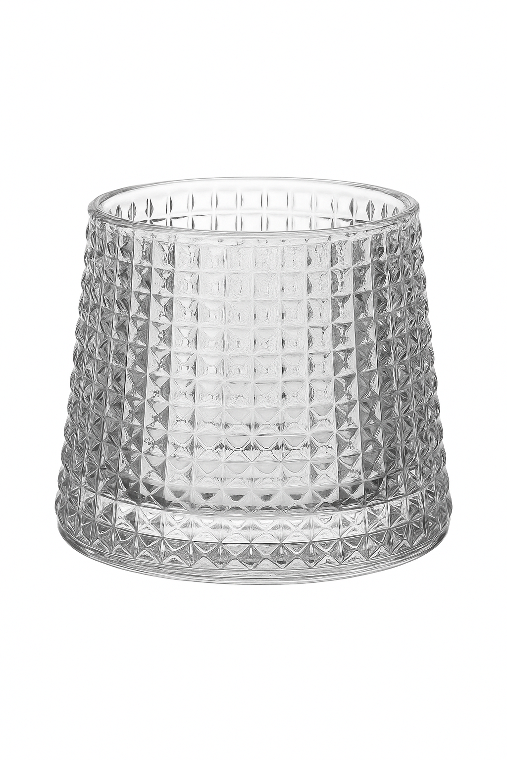 Verres whisky old fashioned style relief pour cocktails - vue 2 sur 2
