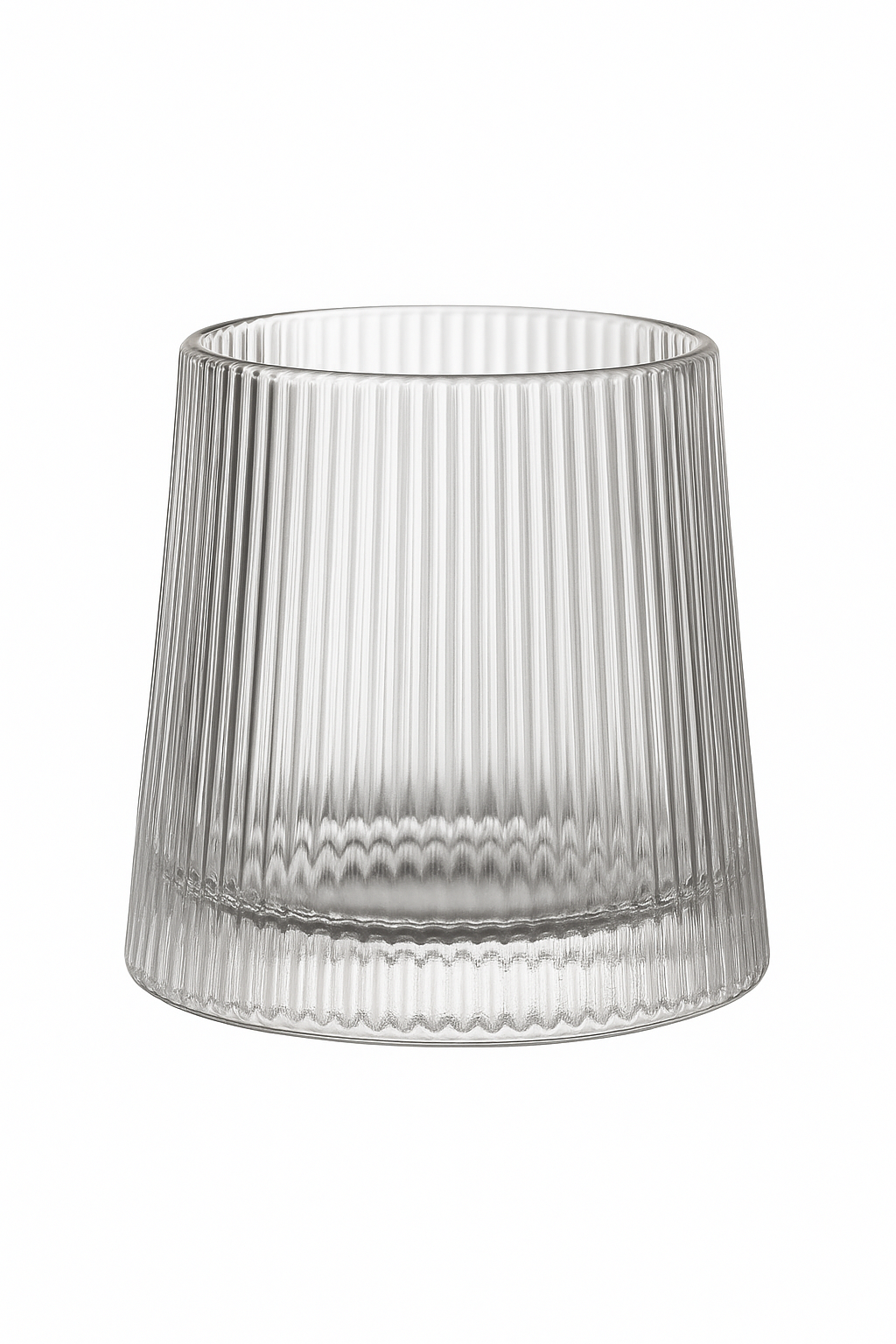 Verres whisky old fashioned style relief verre epais