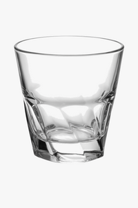 Verres whisky résistants style relief verre épais