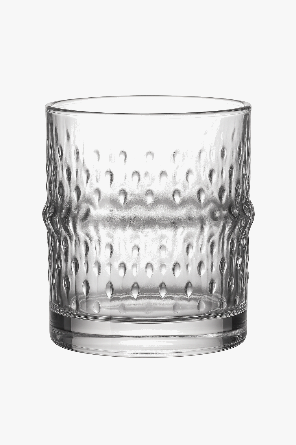 Verres à whisky relief style cristal résistants élégants