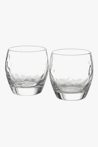 Verres whisky relief style luxe pour spiritueux set