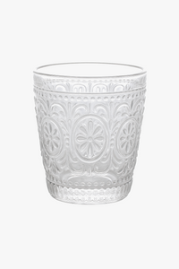 Verres whisky relief style vintage lot de 2