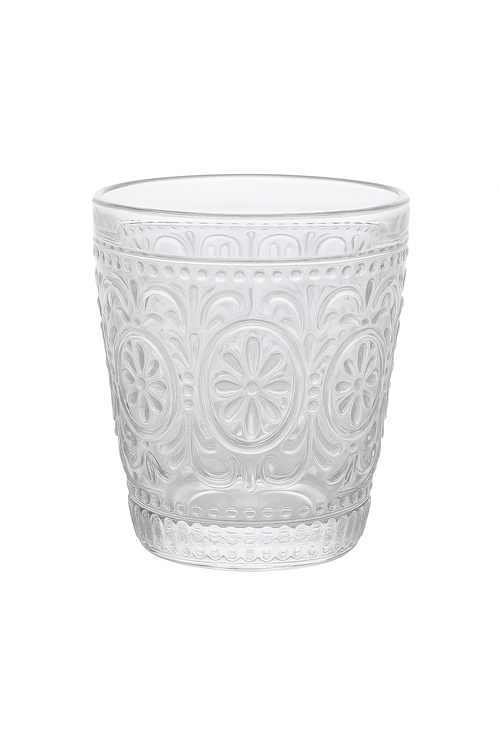 Verres whisky relief style vintage lot de 2