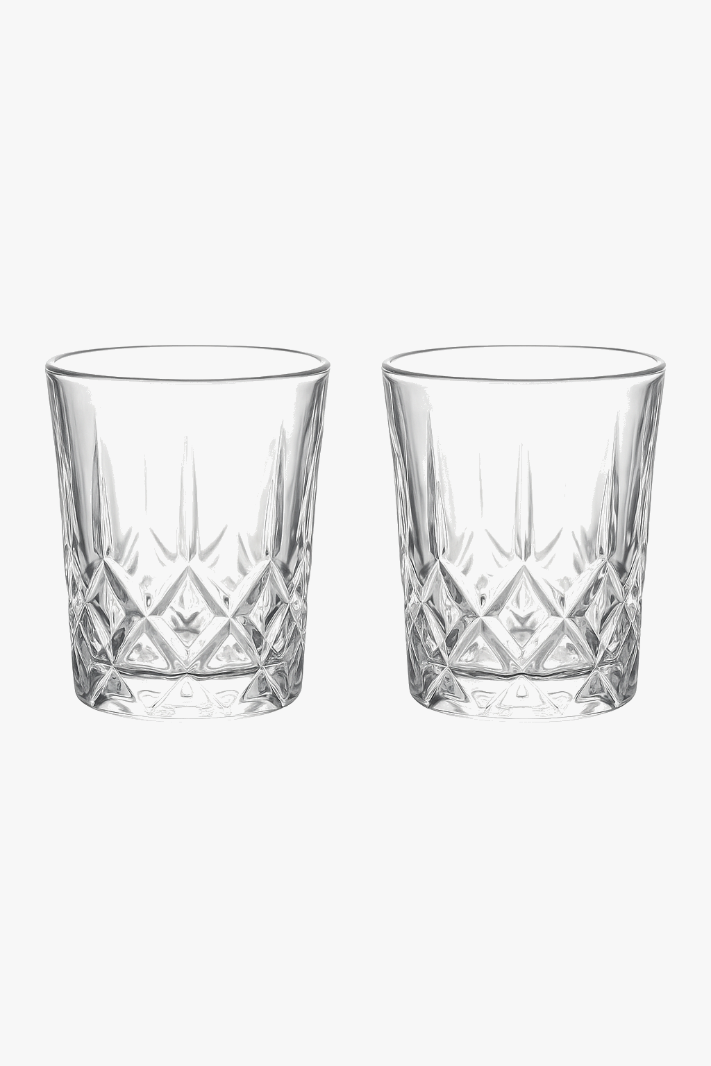 Verres whisky sculptes design original 50 70 100ml