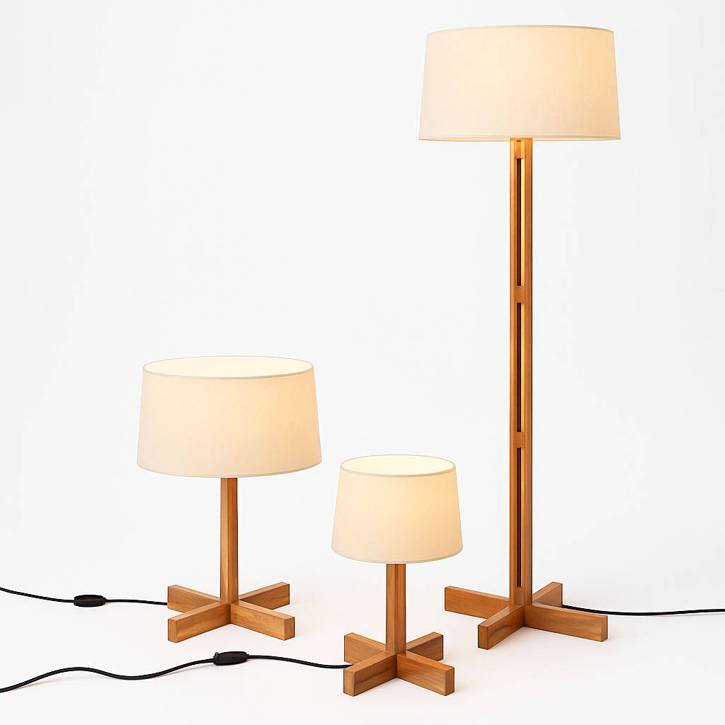Vintage Wabi Sabi vent lampadaire en bois massif lampadaire salon décor à la maison canapé coin debout étude chevet lampe de lecture