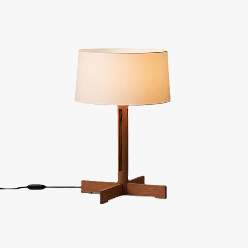 Lampe de table Vintage Wabi Sabi vent en bois massif lampadaire salon décor à la maison canapé coin debout étude chevet lampe de lecture