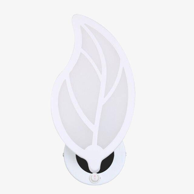 Applique murale design à LED en aluminium de forme ovale