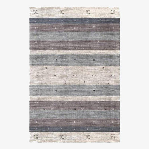 Tapis rectangle aux formes géométriques Floor A