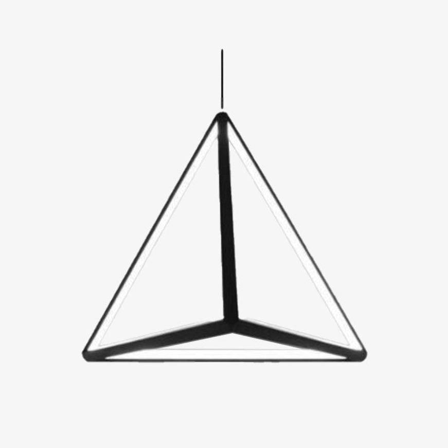 Suspension design pyramide à LED Novelty