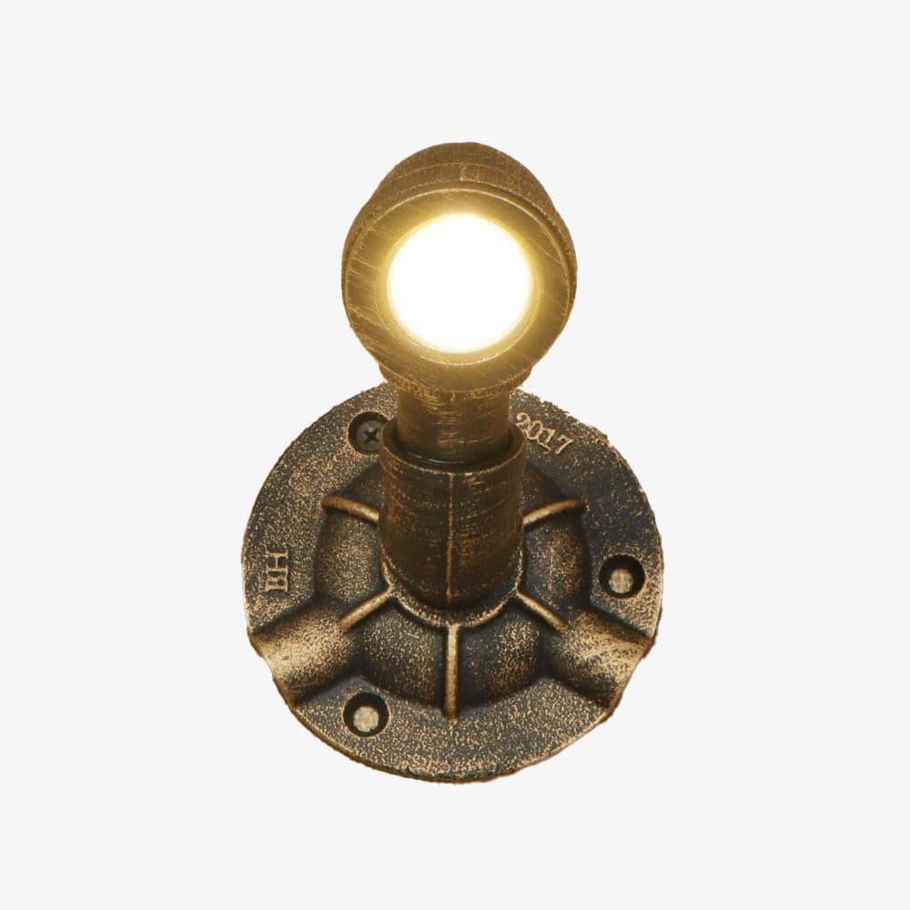 Applique murale décorative à LED en fonte style Industriel - vue 3 sur 5