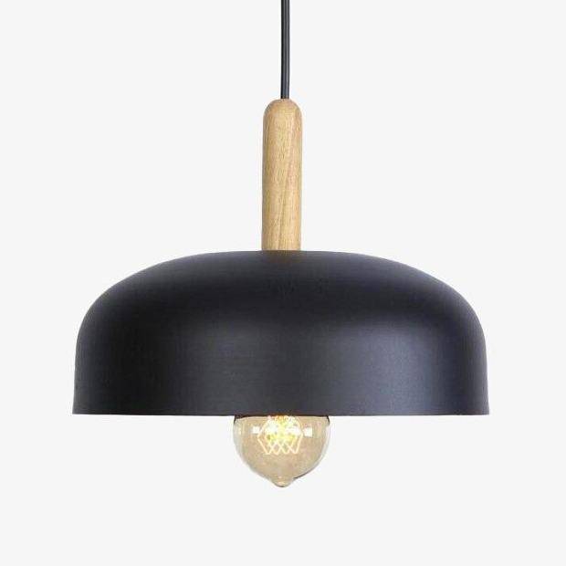 Suspension design à LED avec abat-jour en métal coloré Loft