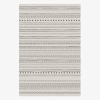 Tapis rectangle aux formes géométriques Floor C