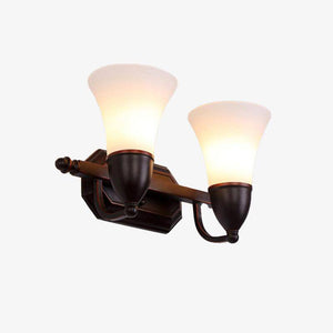 Vintage rustic wall light