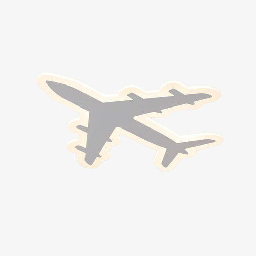 Plafonnier enfant LED en forme d'avion (plusieurs couleurs)
