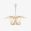 Lustre design bras arrondi doré Head