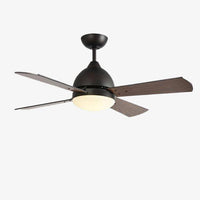 Ventilateur de plafond LED Electric (base noire ou blanche)