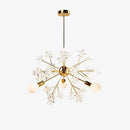 Lustre design doré avec étoiles Loft