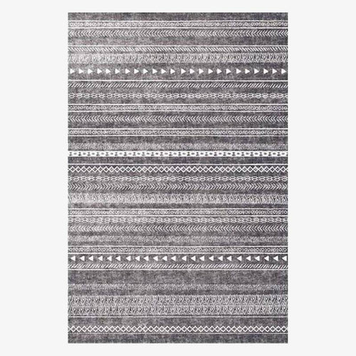 Tapis rectangle aux formes géométriques Floor D