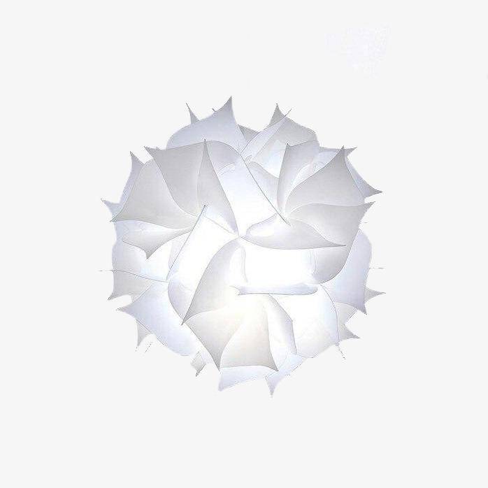 Suspension design LED blanche au style Moma Light - vue 2 sur 4