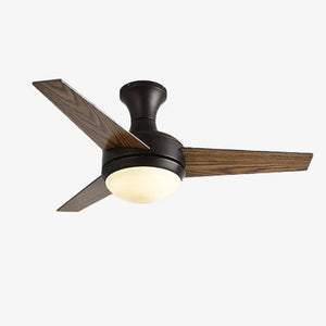 LED cooling ceiling fan (black or white base)