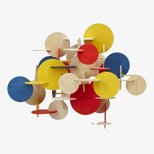 Lustre design multicolore Wood