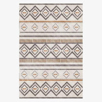 Tapis rectangle aux formes géométriques Floor F
