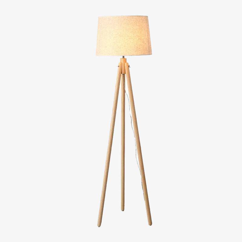 Lampadaire marron