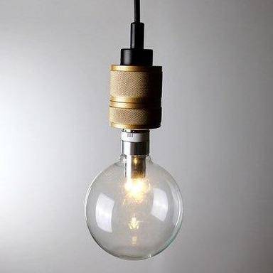 Suspension rétro LED avec ampoules Edison style Coffee - vue 4 sur 6