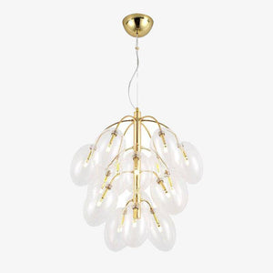 Suspension design avec boules de verre Cafe