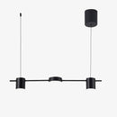 Lustre design à LED allongé en métal style Luxury Hang